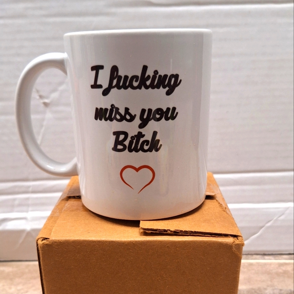 I miss you mug- New in box